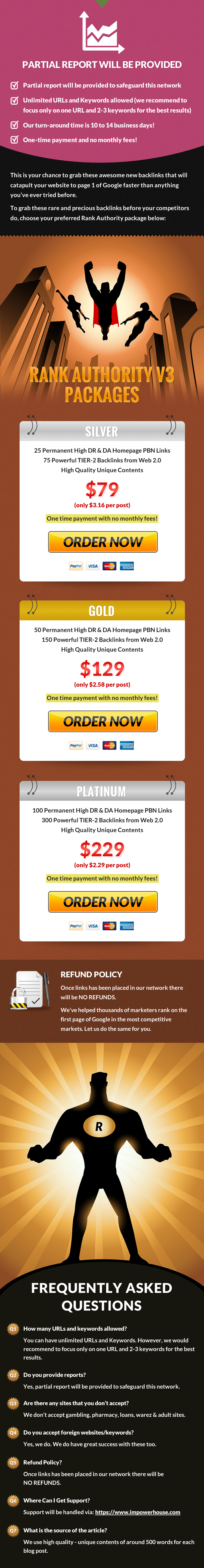 Rank Authority V3 PBN – Up to 30+ DR and 20+ DA Permanent Homepage Backlinks